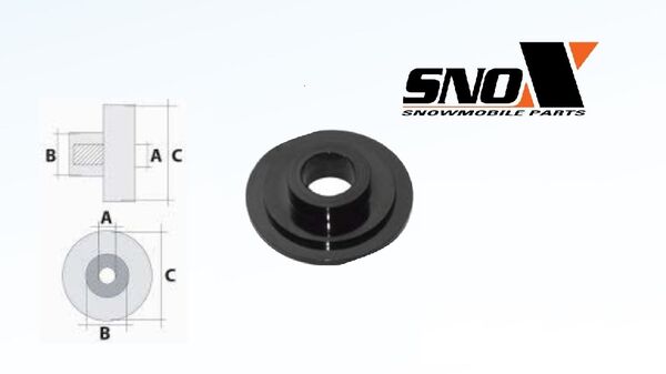 Pyöränhela 19x25x50x13mm